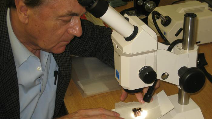 HP dad wb Mikroskop Qumran 2007
